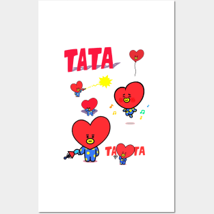 TATA BTS Posters and Art